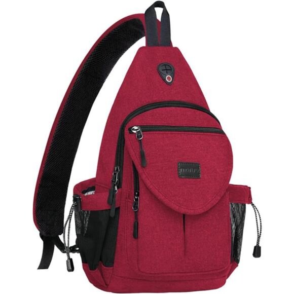 Sling Backpack Red
